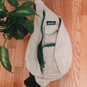 polka dot kavu crossbody bag